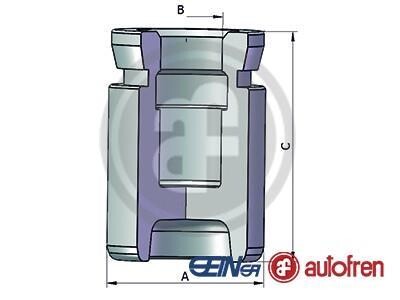 Поршень супорта AUTOFREN D0 25333 (фото 1)