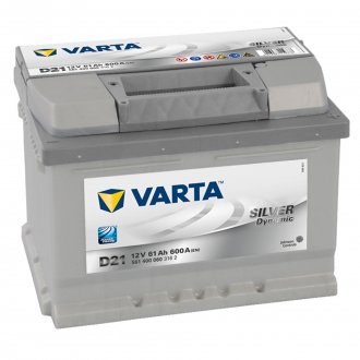 Аккумулятор 61Ah-12v SD(D21) (242x175x175),R,EN600 VARTA 561400060 (фото 1)