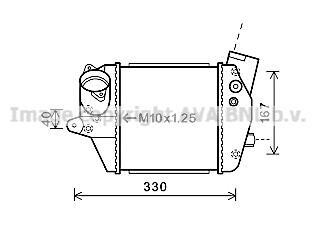 Інтеркулер AVA COOLING MZA 4243