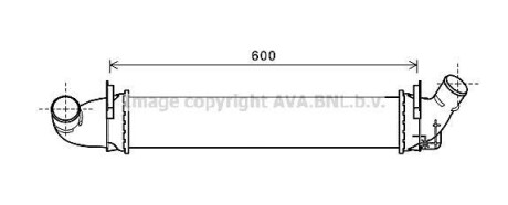 Інтеркулер AVA COOLING RTA 4496