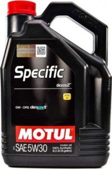 Масло моторное Specific Dexos 2 5W-30 (5 л) MOTUL 860051