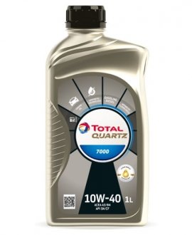 Масло моторное Quartz 7000 10W-40 (1 л) TOTAL 216674