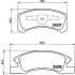 Гальмівні колодки дискові BREMBO P16 011 (фото 1)