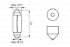 Лампа 24V софитная C5W24V 5W SV8.5-8 BOSCH 1 987 302 520 (фото 6)