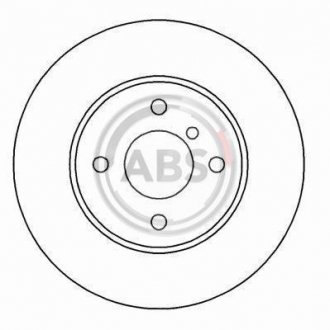 Гальмівний диск E30 82-91 (260x12,6) A.B.S. 15766 (фото 1)