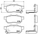 Гальмiвнi колодки к-кт. BREMBO P28 025 (фото 1)