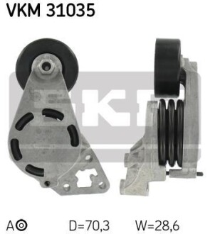 Фото натяжний ролик SKF VKM 31035 Натяжний ролик SKF VKM 31035