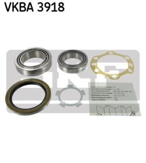 Пiдшипник ступицi колеса SKF VKBA 3918