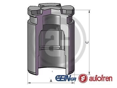 Елементи гальмівного супорта AUTOFREN D0 25542 (фото 1)