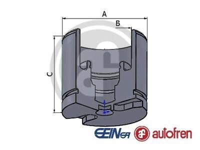 Елементи гальмівного супорта AUTOFREN D0 25256 (фото 1)