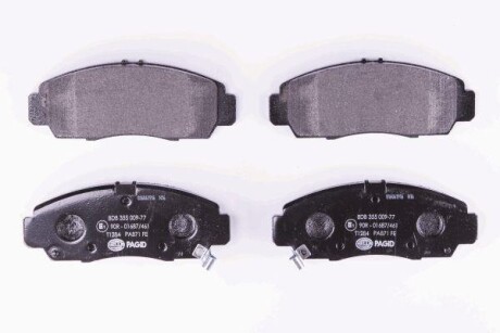 Гальмівні колодки перед. Honda Accord 91-03/HR-V 99- (sumitomo) HELLA PAGID 8DB355009-771