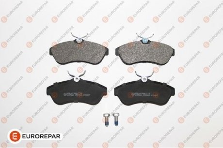 EUROREPAR колодки гальмiвнi 4 шт EUROREPAR 1617270280