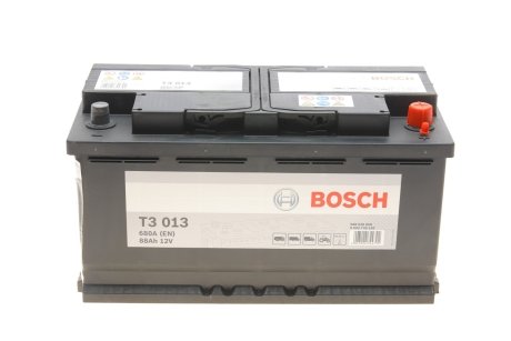 Аккумулятор 88Ah-12v (T3013) (353x174x190),R,EN680 BOSCH 0092T30130 (фото 1)