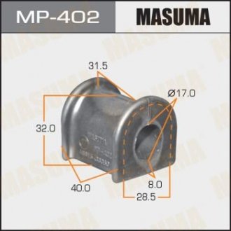 Втулка стабілізатора /front/ Camry Cracia, Mark SXV25.. WG [уп.2] MASUMA MP402