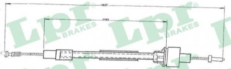 Тросик сцепления LPR C0094C