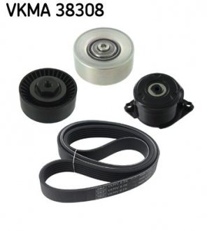 Комплект доріжкового ремня SKF VKMA 38308 (фото 1)