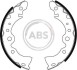 Гальмівні колодки бараб. Almera 06- (203x35mm) A.B.S. 8659 (фото 1)