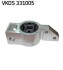 Сайлентблок AUDI/SEAT/SKODA/VW A3/Leon/Octavia/Caddy/Golf/Touran "FR "04>> SKF VKDS 331005 (фото 1)