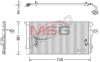 Конденсатор кондицiонера AUDI/PORSCHE/VW A6/Q7/Cayenne/Touareg "2,5-6,0 "98-15 DENSO DCN02027 (фото 1)