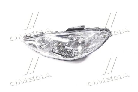 Фара лівий. PEUGEOT 206 TYC 20-6156-05-2B