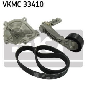 Фото водяна помпа+ к-кт ременя SKF VKMC 33410 Водяна помпа+ к-кт ременя SKF VKMC 33410