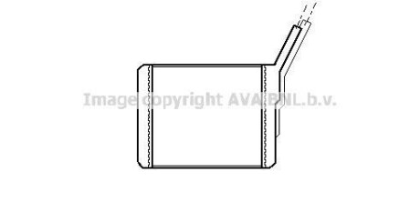 Радiатор опалення AVA COOLING OL 6182