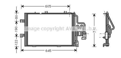 Радiатор AVA COOLING OLA 5307