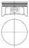 Поршень з кільцями OPEL 80,50 1,8i 16V X18XE1 NURAL 87-141200-00 (фото 1)