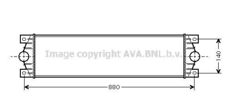 Інтеркулер AVA COOLING RTA 4359