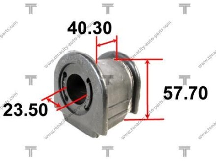 Втулка стабілізатора toyota camry 2.0/2.5 86-90 TENACITY ASBTO1009