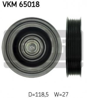 Обводний ролик SKF VKM 65018 (фото 1)
