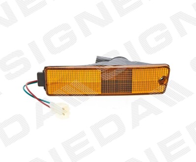 Показник повороту в бампері VW GOLF I, 76 - 83 SIGNEDA ZVW1607(K)L