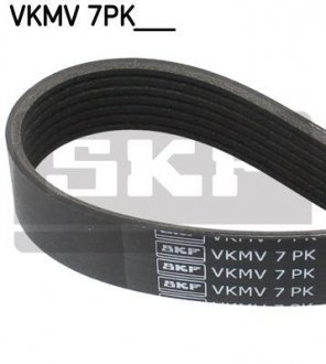 Ремень поликлиновый 7PK1516 TOYOTA Hilux 2,5-3,0D 01-. SKF VKMV 7PK1516 (фото 1)