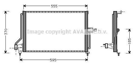 Радiатор AVA COOLING OL 5209