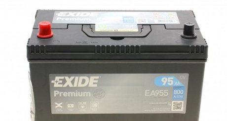 Аккумулятор Premium Carbon Boost 12V/95Ah/800A EXIDE EA955