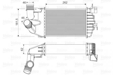 Радіатор VALEO 818556 (фото 1)