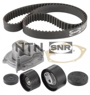 Комплект ГРМ, пас+ролик+помпа SNR NTN KDP455520 (фото 1)