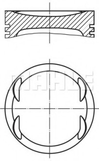 Поршень MAHLE / KNECHT 0309902