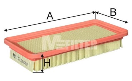 Фільтр повітряний M-FILTER K728