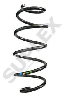 VW Пружина передняя L=351mm Audi A3 1.2 10-,Beetle,Golf V,VI,Skoda Octavia III SUPLEX 39318