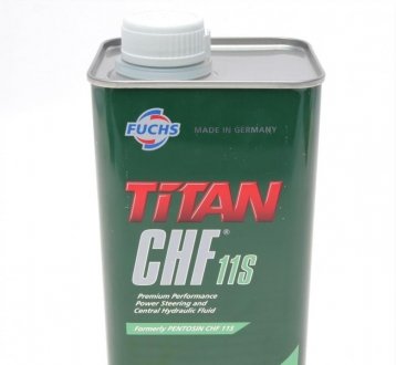 Рідина гідравлічна Titan Pentosin CHF 11 S (1 Liter) FUCHS 601429774 (фото 1)