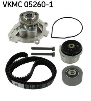 Комплект ременя ГРМ + помпа SKF VKMC052601 (фото 1)
