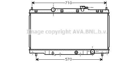 Радiатор AVA COOLING HD2162