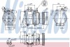 Компресор кондицiонера NISSENS 89290 (фото 1)