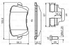 Дискові колодки задні BOSCH 0986494731 (фото 1)