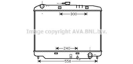 Радiатор AVA COOLING OL 2179