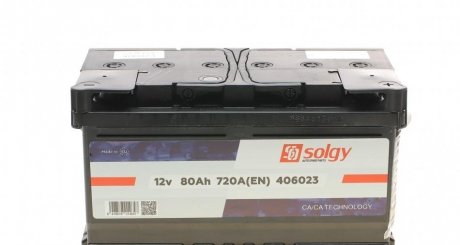 Стартерна батарея (акумулятор) SOLGY 406023 (фото 1)