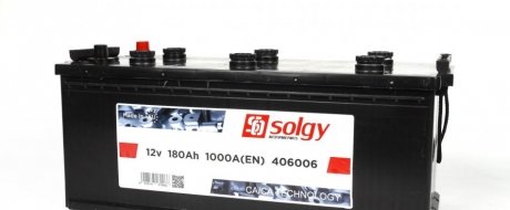 Стартерна батарея (акумулятор) SOLGY 406006