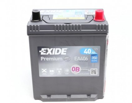 Стартерна батарея (акумулятор) EXIDE EA406