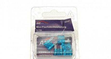 Предохранитель 15А AIC 52147